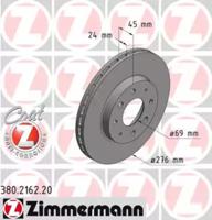 Otto Zimmermann 380.2162.20 Brake disc