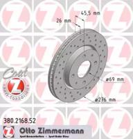 Otto Zimmermann 380.2168.52 Brake disc