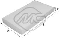 Metalcaucho 20041 Фільтр салону