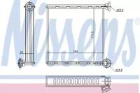 Nissens 73980 Радіатор обігрівача салону Nissens 73980 Радіатор обігрівача салону