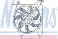 Nissens 85034 Fan and motor assy Nissens 85034 Fan and motor assy