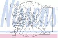Nissens 85170 Вентилятор охолодження двигуна