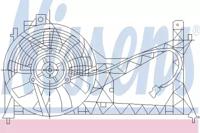 Nissens 85445 Вентилятор охолодження двигуна