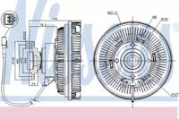 Nissens 86022 Муфта вентилятора