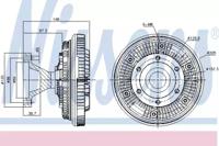 Nissens 86070 Віскомуфта Nissens 86070 Віскомуфта