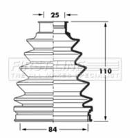 First Line/KeyParts FCB6054 Dust boot kit axle joint