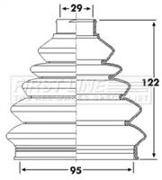 First Line/KeyParts FCB6139 Dust boot kit axle joint