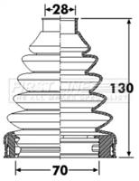 First Line/KeyParts FCB6253 Пильник привідного валу