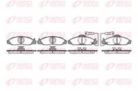 Kawe 0624 02 Колодки гальмівні