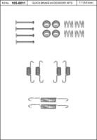 Kawe 105-0011 Комплект пружинок барабанних гальм