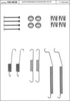 Kawe 105-0039 Комплект монтажный дисковых тормозных колодок Kawe 105-0039 Комплект монтажный дисковых тормозных колодок