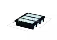 Mahle Original LX2752 Фільтр повітряний Mahle Original LX2752 Фільтр повітряний