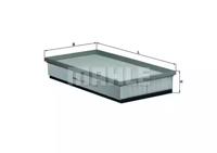 Mahle Original LX 2024/1 Фільтр повітряний