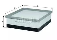 Mahle Original LX 2077/4 Фільтр повітряний Mahle Original LX 2077/4 Фільтр повітряний