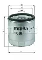 Mahle Original OC 91 Фільтр масляний