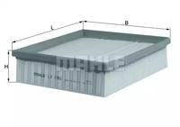 Mahle Original LX1968 Фільтр повітряний