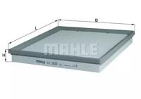 Mahle Original LX 2525 Фільтр повітряний Mahle Original LX 2525 Фільтр повітряний