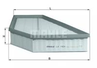 Mahle Original LX1924 Фільтр повітряний