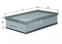 Mahle Original LX3503 Фільтр повітряний