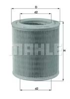 Mahle Original LX 706 Фільтр повітряний