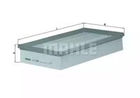 Mahle Original LX 1649 Фільтр повітряний