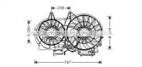 Ava AI7506 Fan and motor assy