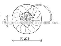 Ava AI7515 Fan and motor assy