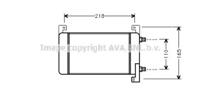 Ava AU3130 Радіатор масляний