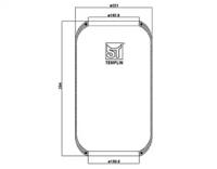 Templin 04.060.6006.780 Пневмоподушка