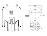 Templin 040606106430 Пневмоподушка