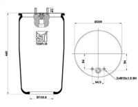 Templin 040606106481 Пневмоподушка Templin 040606106481 Пневмоподушка