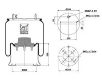 Templin 040606206530 Пневмоподушка