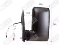 Spilu 51332 Outer mirror assy