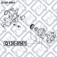 Q-FIX Q130-0561 Маточина колеса