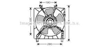 Ava MT7511 Fan and motor assy Ava MT7511 Fan and motor assy