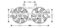 Ava MT7512 Fan and motor assy