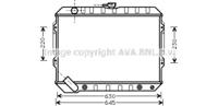Ava MTA2089 Радіатор