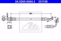 Ate 24.5265-0264.3 Шланг гальмівний