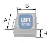 UFI 53.066.00 Фільтр салона
