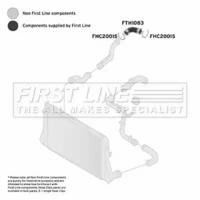 First Line/KeyParts FTH1083 Патрубок інтеркулера