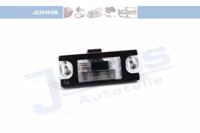 Johns 13 09 87-96 Lamp assy license plate