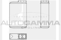 Autogamma 103981 Радиатор отопителя салона