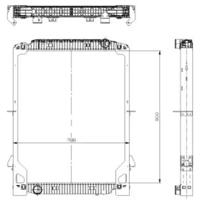 Wilmink Group WG1722964 Радиатор охлаждения двигателя