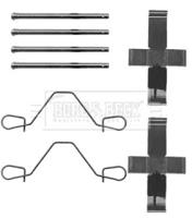 Borg & Beck BBK1121 Монтажний комплект гальмівних колодок Borg & Beck BBK1121 Монтажний комплект гальмівних колодок