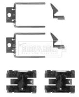 Borg & Beck BBK1123 Монтажний комплект гальмівних колодок Borg & Beck BBK1123 Монтажний комплект гальмівних колодок