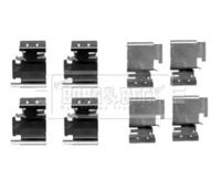 Borg & Beck BBK1209 Монтажний комплект гальмівних колодок Borg & Beck BBK1209 Монтажний комплект гальмівних колодок