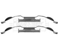Borg & Beck BBK1228 Spring set disc brake