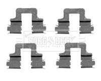 Borg & Beck BBK1230 Spring set disc brake