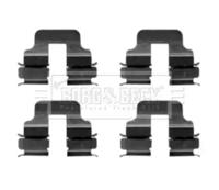 Borg & Beck BBK1234 Монтажний комплект гальмівних колодок Borg & Beck BBK1234 Монтажний комплект гальмівних колодок