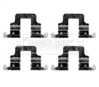 Borg & Beck BBK1316 Комплект монтажный дисковых тормозных колодок